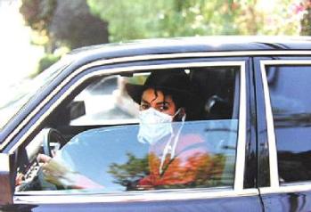 Michael Jackson driving