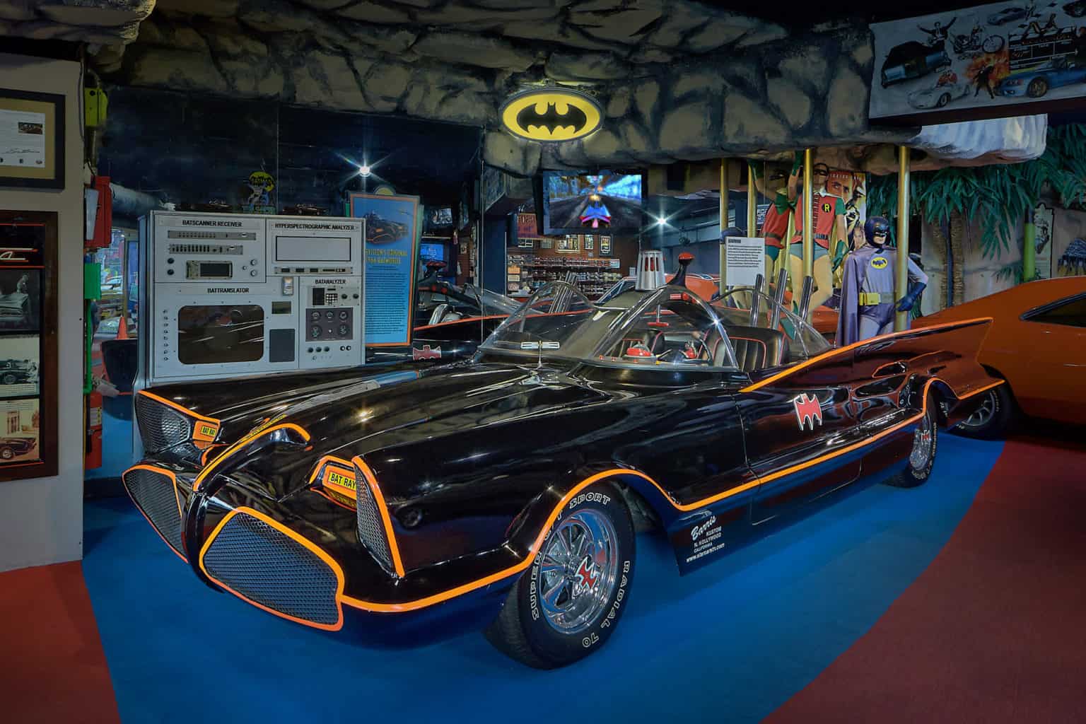 1966 Original Batmobile Hollywood Star Cars Museum