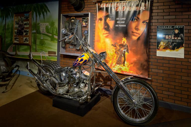 Ghost Rider Chopper Hollywood Star Cars Museum