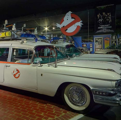 Movie Cars From 'Ghostbusters,' 'Batman,' and More Go on Display